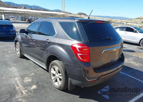2016 Chevrolet Equinox Ls из США, поврежденный, VIN 2GNALBEK3G6204592